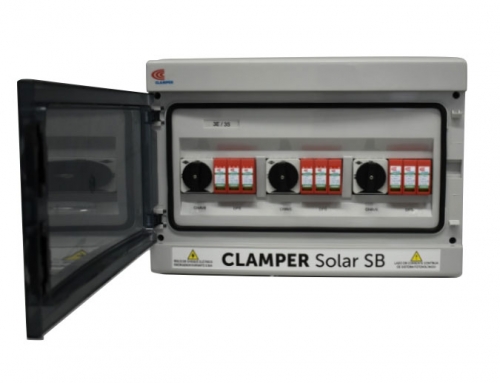 Clamper Solar String Box 18 kA 3E/3S